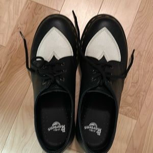 Doc Martens heart loafers